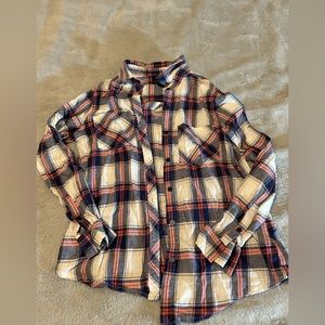 Plaid button up